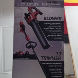 Leaf Blower + Trimmer 