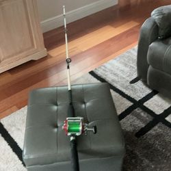 6 ft. 6 inch Shakespeare Sturdy Stik Rod,and New Penn Leveline Reel Saltwater Combo