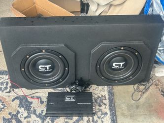 Subwoofer and amp