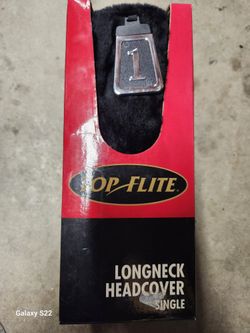 Top Flite Long Neck Sock Plush Head Cover New