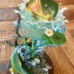 Anglers Glory Freshwater Legends Bass Fishing Limited edition Bradrford Exchange