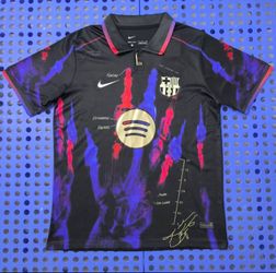 Nike Barcelona Jersey Black – Size  L