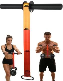 Forearm Strengthener and Wrist Roller,Durable Nylon Strap Forearm Trainer with Quick Locking Gradient Color Mechanism ,Ideal for Wrist and Forearm Tra