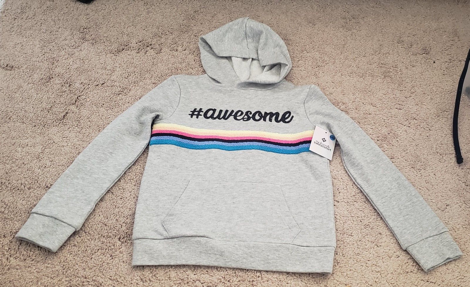 Girls size 6/6x hoodie #awesome