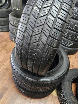 (3) 275 55 20 GOODYEAR TIRES  %85% PERCENT $210 INSTALLED