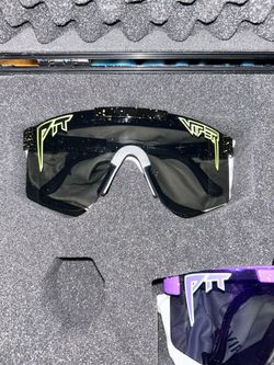 3 Briefcases Of Pit Viper Sunglasses