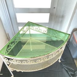 Santorini Style Corner Table