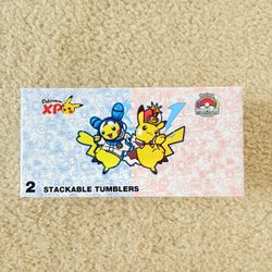 Pokemon World Championships 2026 San Francisco Pikachu Stackable Tumblers