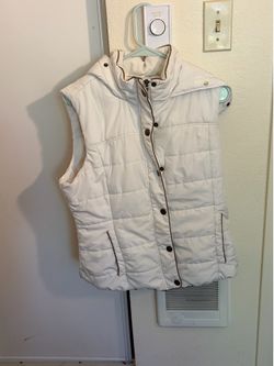 Prince & Fox XL white puffer vest