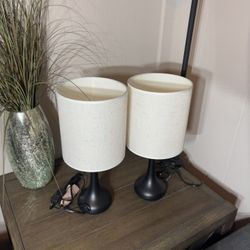 Two Night Stand Lamps