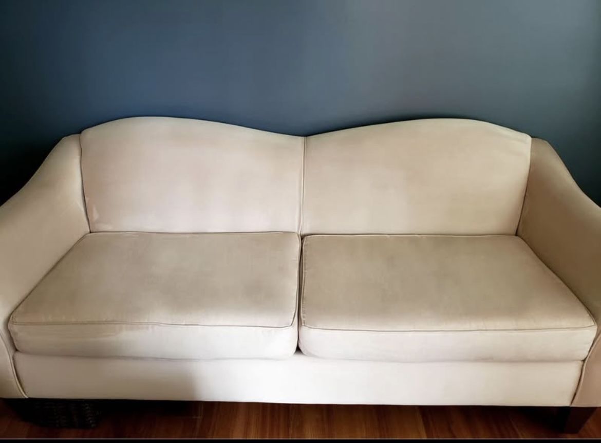 Contemporary Stationary Sofa & Loveseat