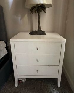 nightstand white
