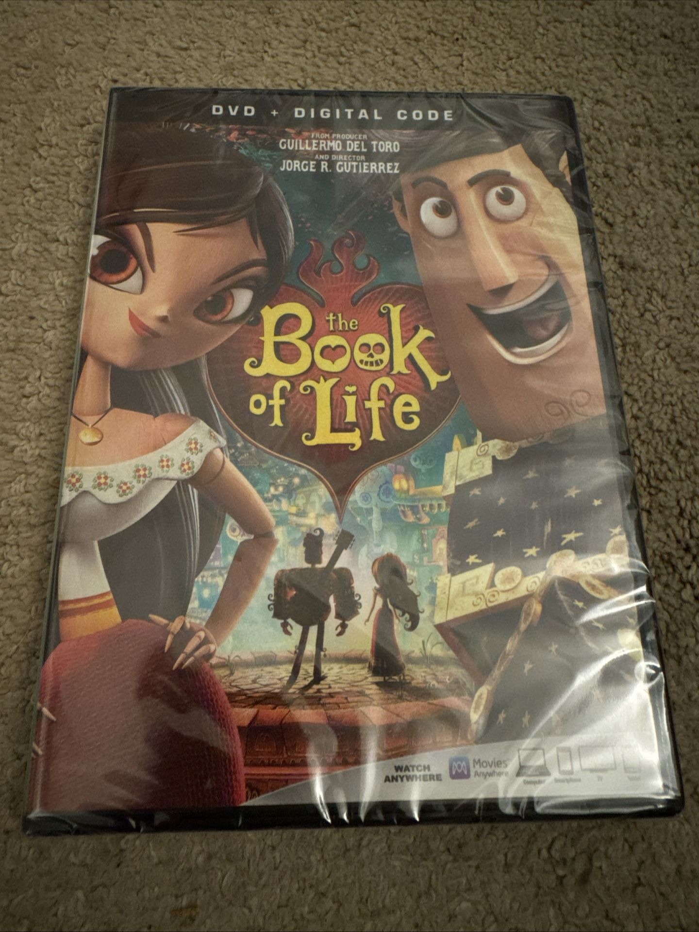 The Book of Life DVD is a brand new, factory sealed 2015 kids movie that follows the animated adventure of a young boy who travels through the Land of