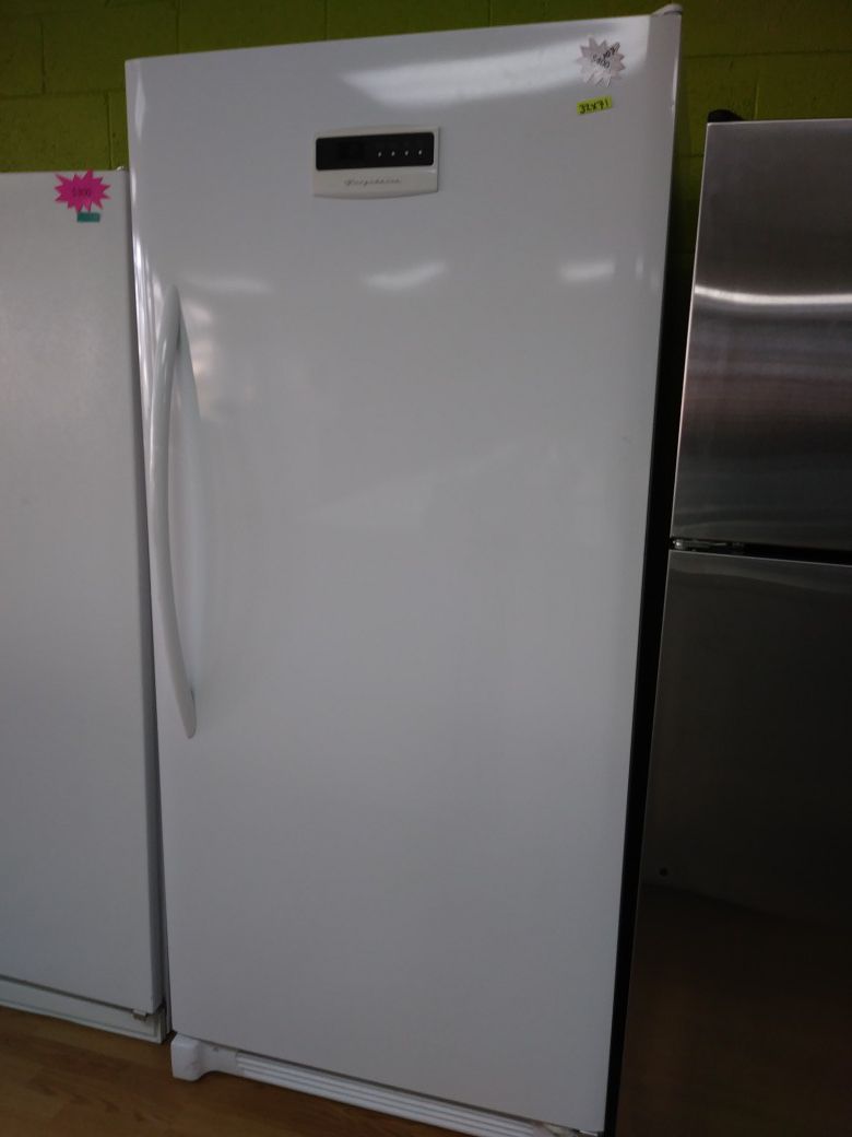 Large Frigidaire Upright Freezer w/Lock
