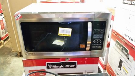 New magic chef stainless steel 1.6 cu ft