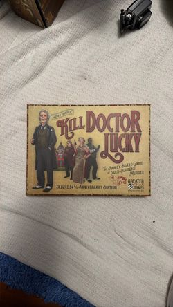 NEW  with SEALED CARDS - Kill Doctor Lucky: Deluxe 24 3/4 Anniversary Edition 