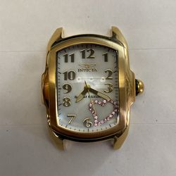 Invicta Angel Special Edition Watch Head - Mother of Pearl & Pink Heart