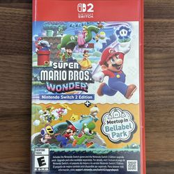 Nintendo Switch 2 Super Mario Bros Wonder