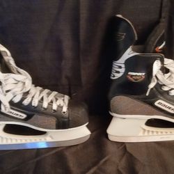Bauer Impact 300 Hockey Skates + Koho 130 Gloves - $80