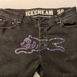 Mens BBC Running Dog Jeans Size 36 