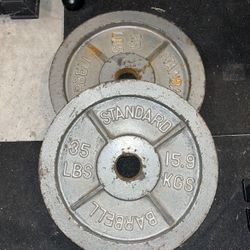 35 pound plate pair