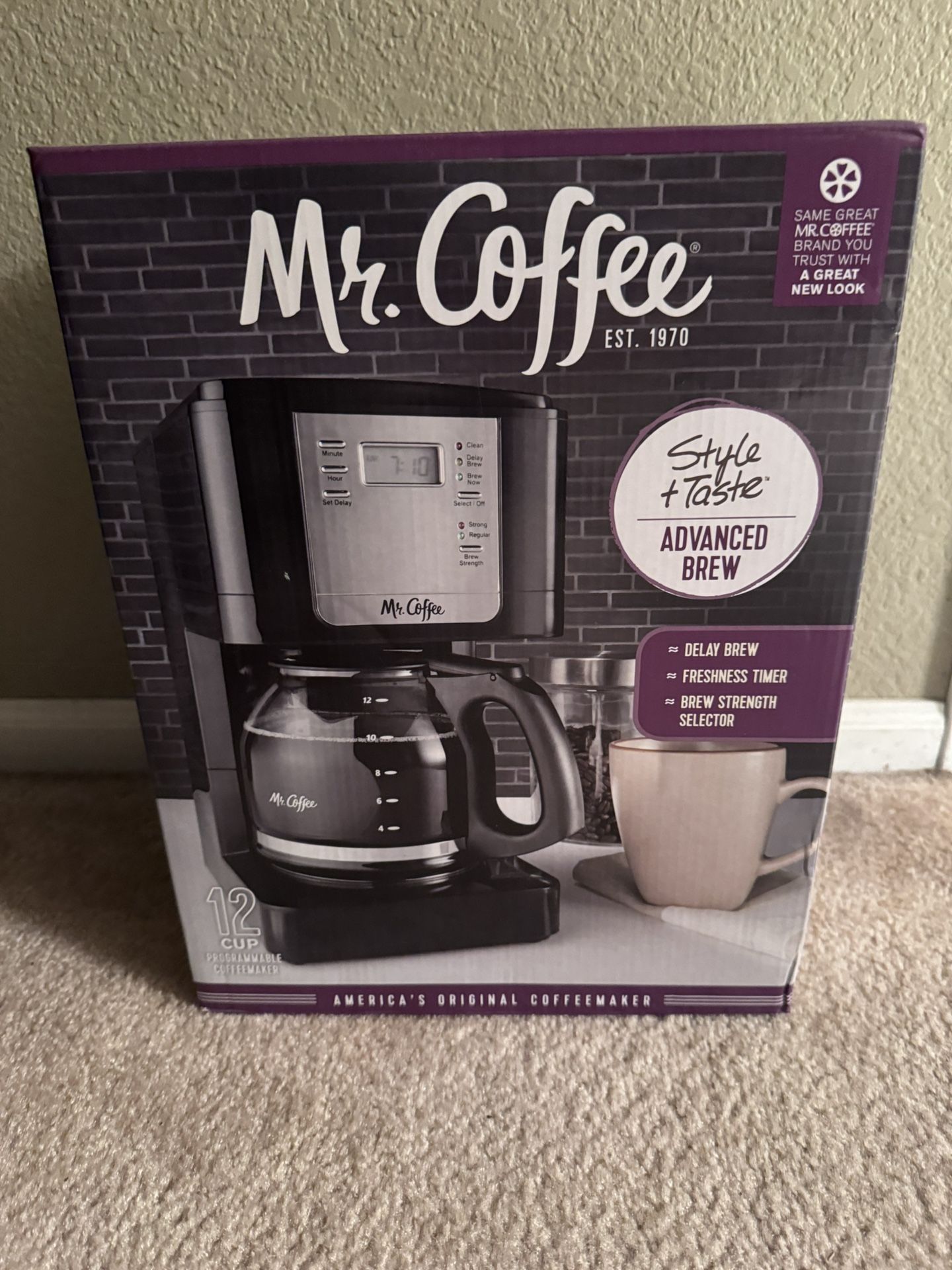 Brand New Mr. Coffee Coffee Maker