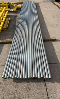 2” x 21’ galvanized fence post/pipe