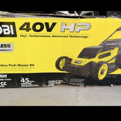 Ryobi Lawn Mower (Handle Bar Broken)-tools Only
