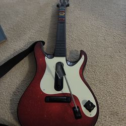 Guitar hero guitar ps2 ps3