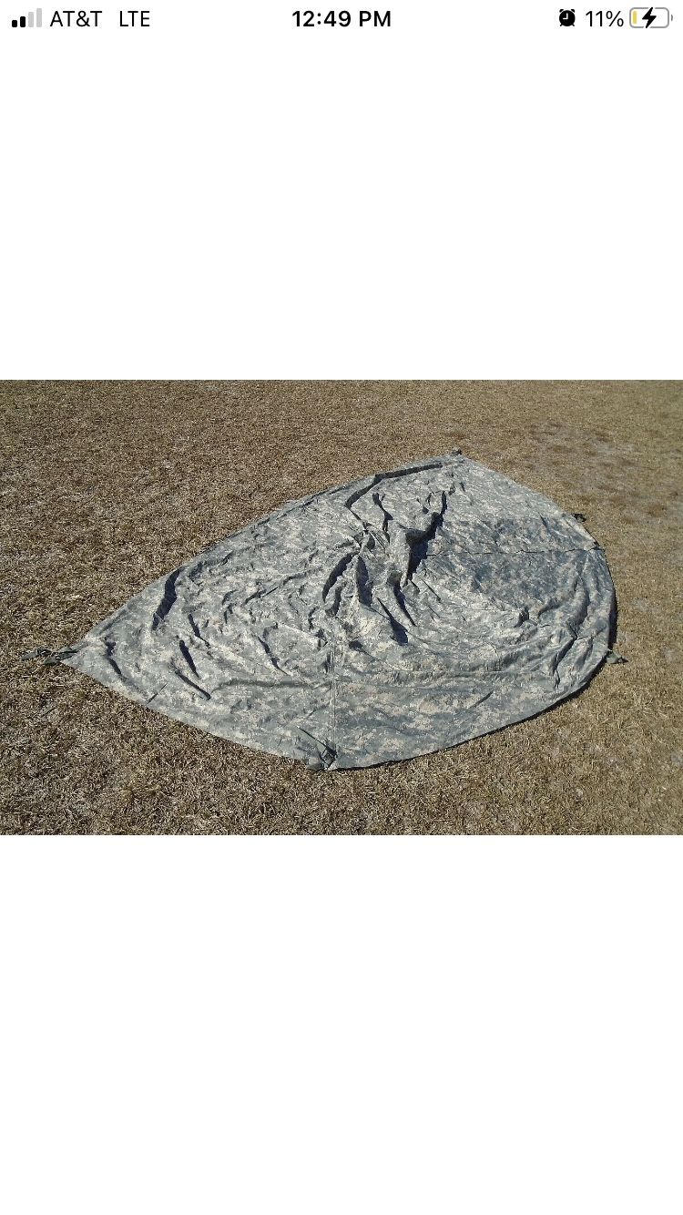 ACU combat Shelter Rain fly ONLY