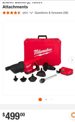 Milwaukee M18 AirSnake Drain Cleaning Kit