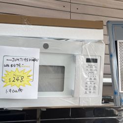 White Microwave New And 1 Year Warranty 