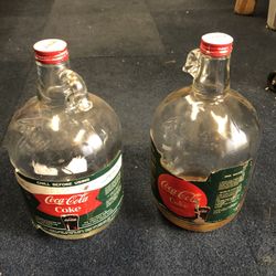 Coco Cola Vintage Syrup Bottles