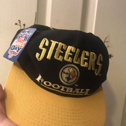 Vintage Logo 7 Steelers Snapback