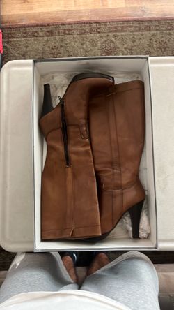 Tan Charles David boots