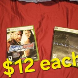 Xbox 360 Games $12 Each