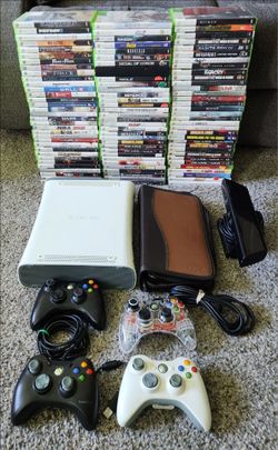 Huge Xbox 360 Video Game Console Bundle
