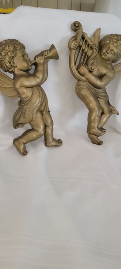 VINTAGE 1963 DART CHERUBS IN GREAT CONDITION