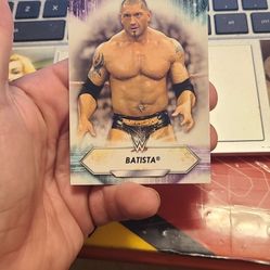 Batista Wwe Card