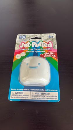 Squishy jet puffed marshmallow “scented”