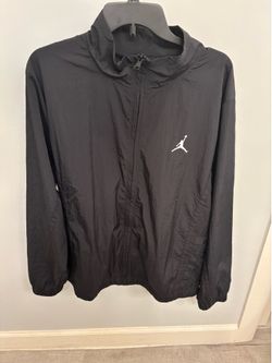 Air Jordan Essentials Woven Flight Suit Jacket Nylon Large New FN4537-010