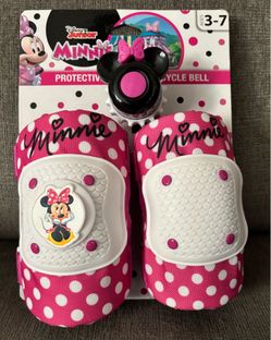 Minnie Mouse Protective Gear and Bicycle Bell