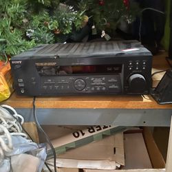 Sony Receiver, Open To Offers