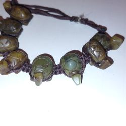 Soapstone Turtle Bracelet