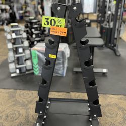 Portable A-frame Dumbbell Rack (used)