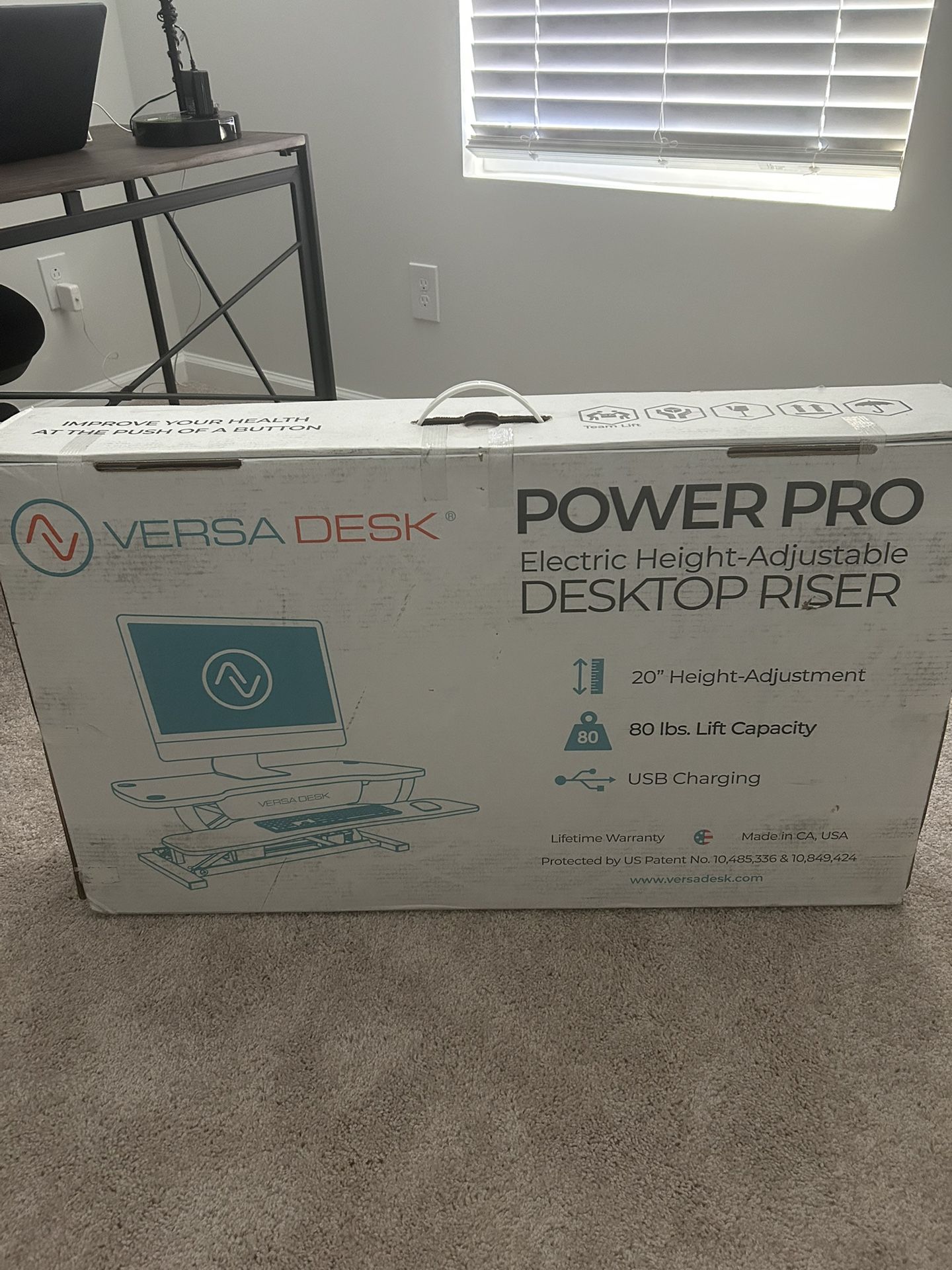 Versa Desk Electric Powered Desk