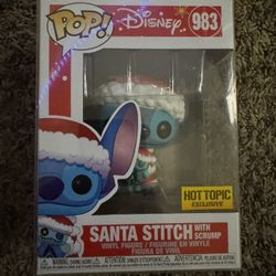 Santa Stitch FunkoPop