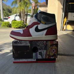 (size 8.5) Nike AJ1 High Union LA Chicago Shadow