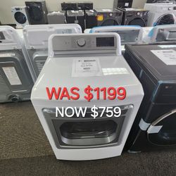 7.3 Cu. Ft. Smart Wifi Enabled Electric Dryer With Turbo Steam