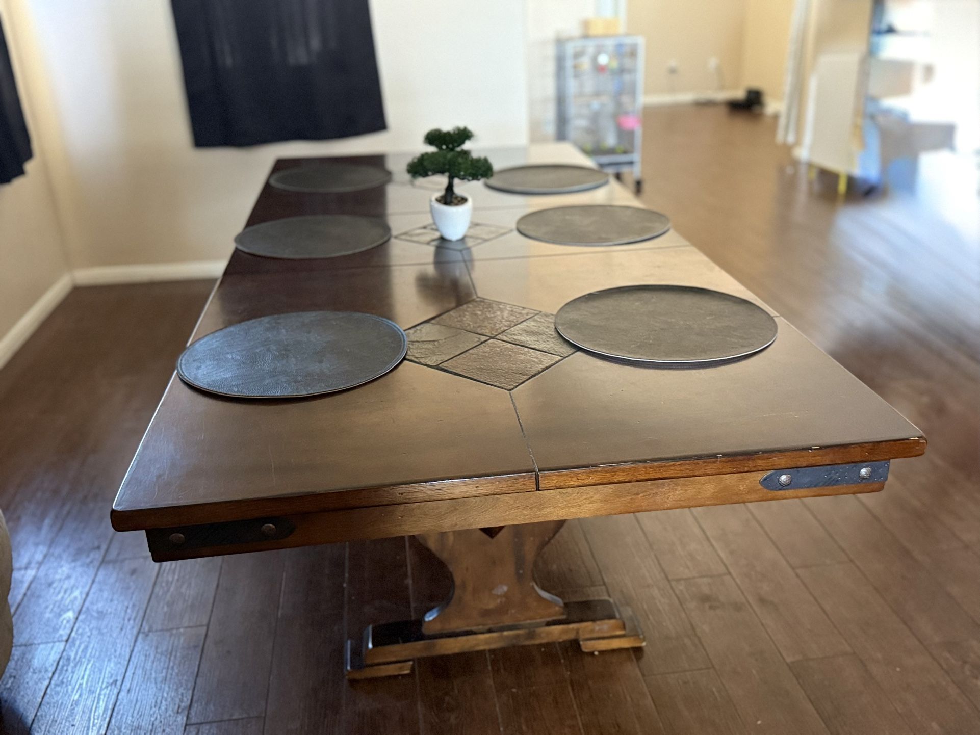 Real Wood Dinner Table